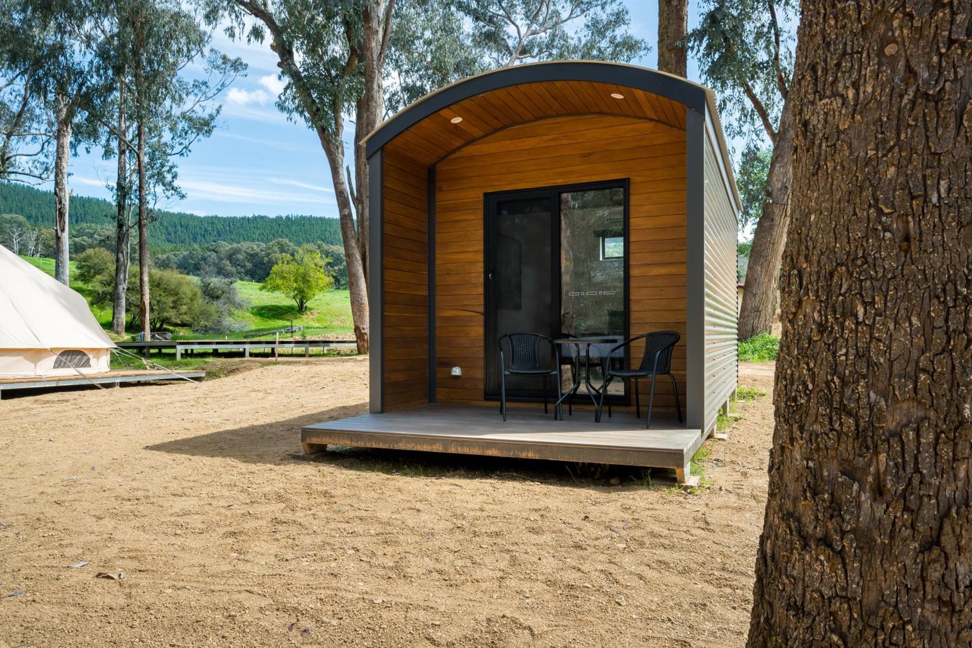 Bright Cabin Park Exterior foto